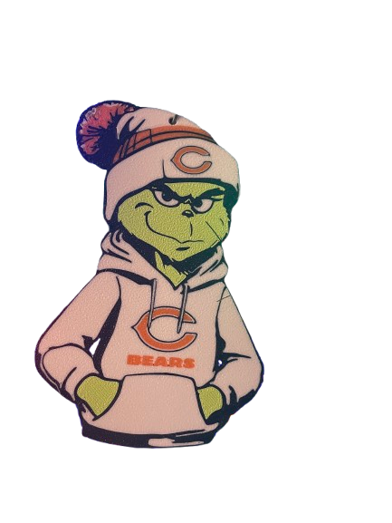 Bears Grinch Ornament