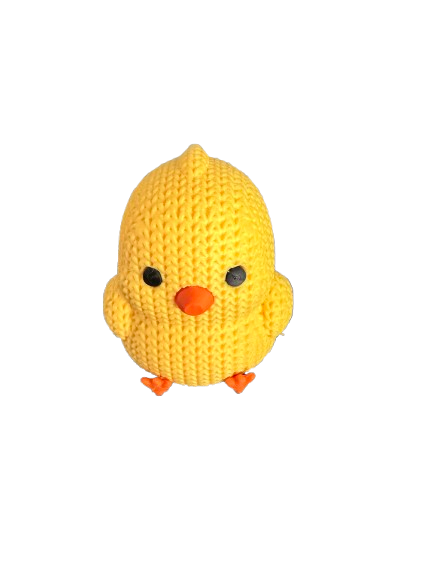 Easter "Knitted" Figurines