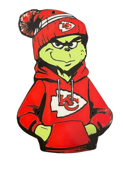Grinch Kansas City Ornament