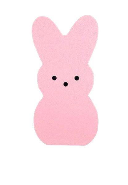 Peep Bunny Figurine
