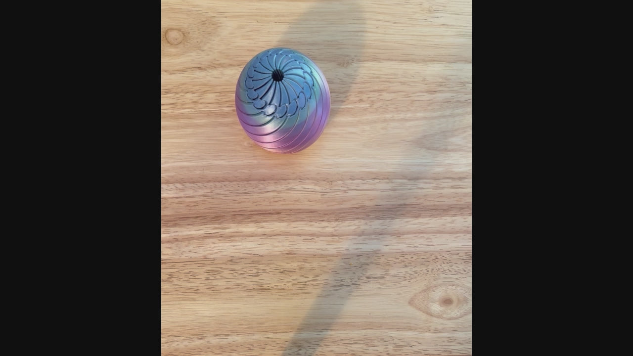 Silk Rainbow (Pastel) Spiral Egg Fidget