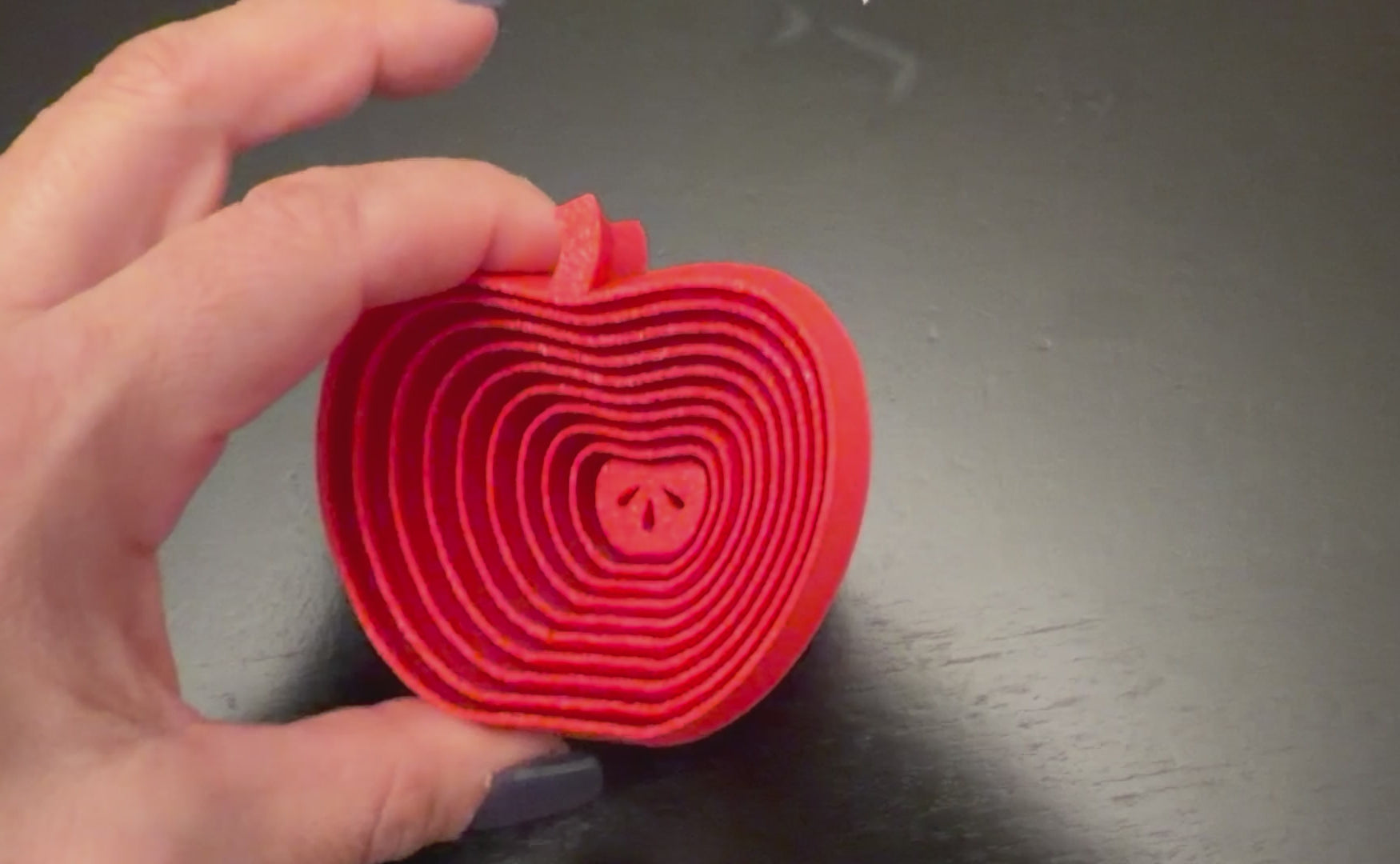 Collapsible Apple Fidget